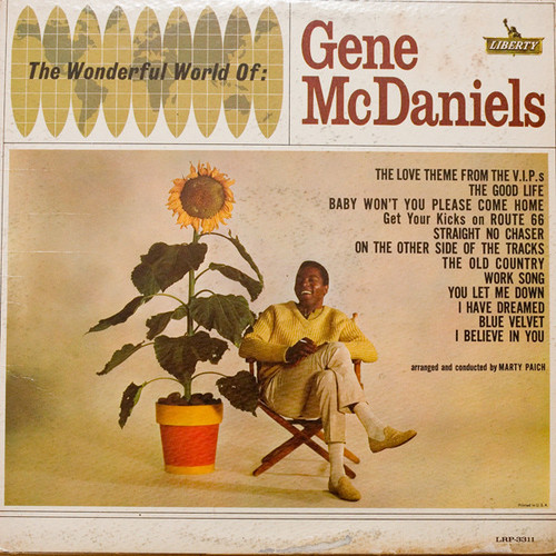 Gene McDaniels* - The Wonderful World Of: Gene McDaniels (LP, Album, Mono)
