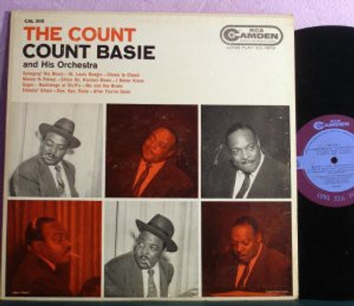 Count Basie And His Orchestra* - The Count (LP)