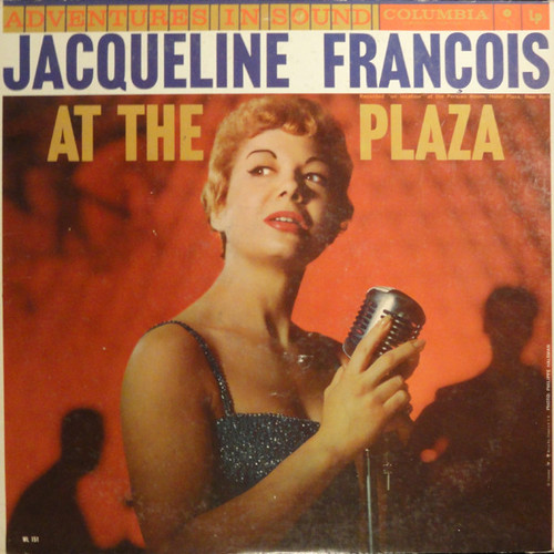 Jacqueline François - Jacqueline François At The Plaza (LP, Album, Mono)
