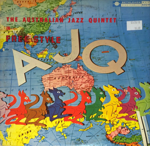 The Australian Jazz Quintet - Free Style (LP, Mono)