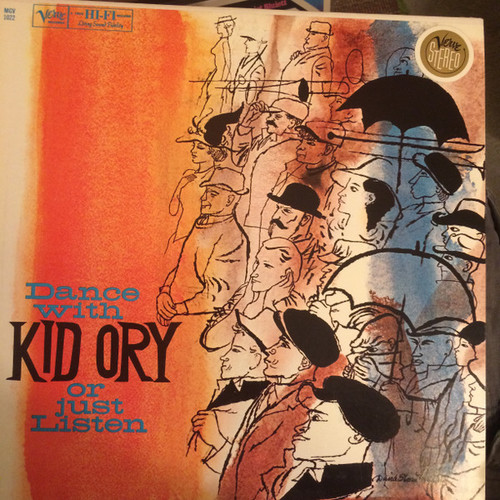 Kid Ory - Dance With Kid Ory Or Just Listen (LP, Album)