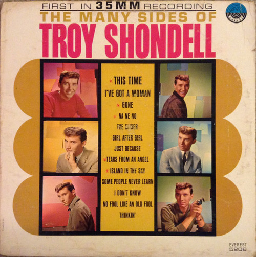 Troy Shondell - The Many Sides Of Troy Shondell (LP, Album, Mono)