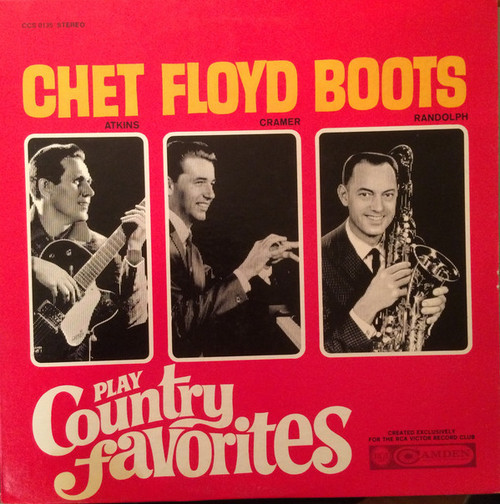 Chet Atkins, Floyd Cramer, Boots Randolph - Play Country Favorites (LP, Comp)