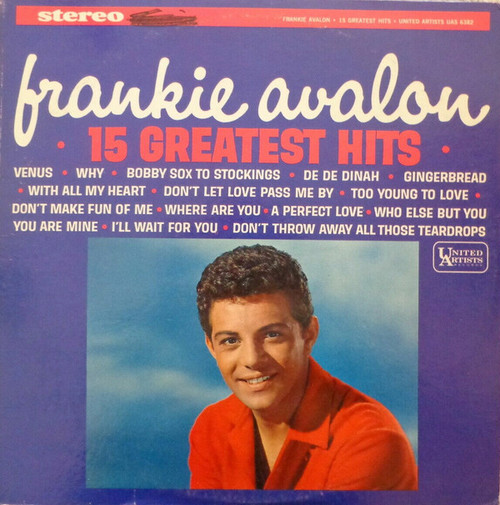 Frankie Avalon - 15 Greatest Hits (LP, Comp, Ter)