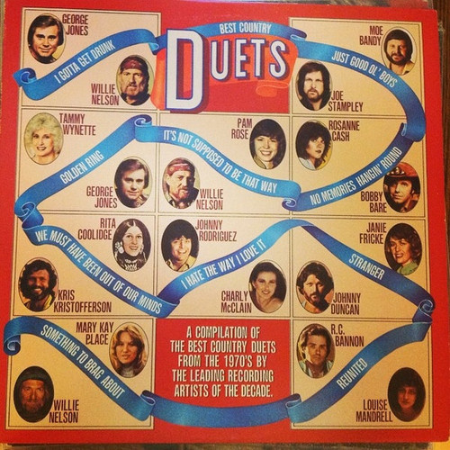 Various - Best Country Duets (LP, Comp, Promo)