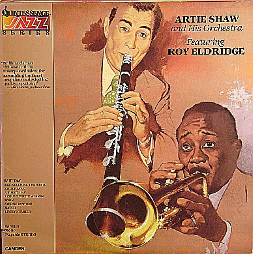 Artie Shaw And His Orchestra - Featuring  Roy Eldridge - Quintessence Jazz Series - QJ-25191 - LP, Comp, RE 855278721