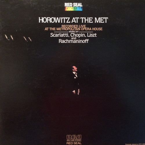 Vladimir Horowitz - Scarlatti*, Chopin*, Liszt*, Rachmaninoff* - Horowitz At The Met (LP, Album)