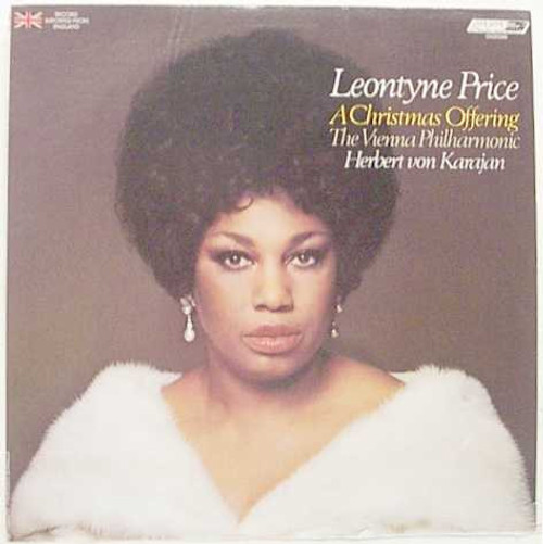 Leontyne Price, Herbert von Karajan, Wiener Philharmoniker - A Christmas Offering - London Records - OS 25280 - LP, Album 855287337