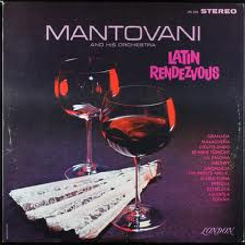 Mantovani And His Orchestra - Latin Rendezvous (LP, Blu)