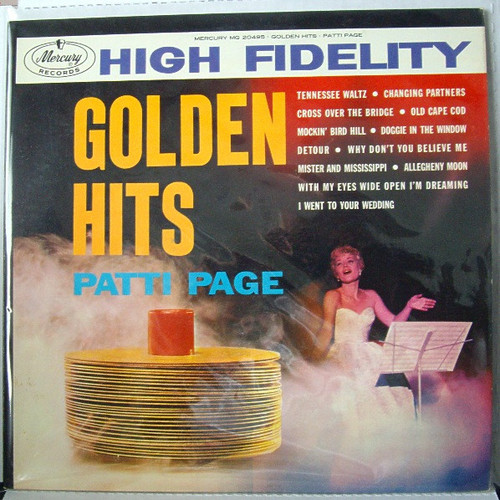 Patti Page - Golden Hits - Mercury - MG 20495 - LP, Comp, Mono 855419040