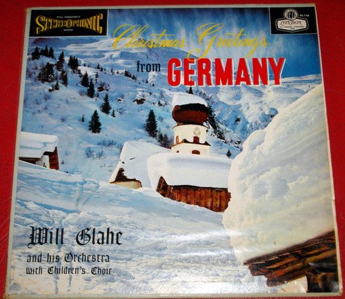Will Glahe And His Orchestra* With Children's Choir* - Christmas Greetings From Germany (LP, Album)