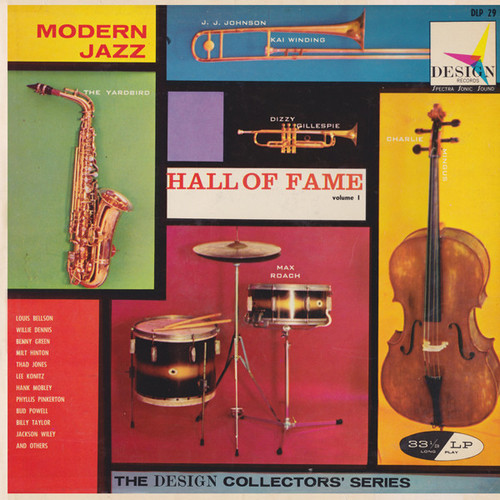 Various - Modern Jazz - Hall Of Fame Volume 1 - Design Records (2) - DLP 29 - LP, Comp, Mono 855828104