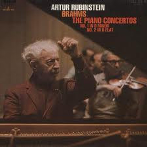 Artur Rubinstein* - Brahms* - The Piano Concertos, No. 1 In D Minor / No. 2 In B-Flat (2xLP, Album, Comp, Gat)