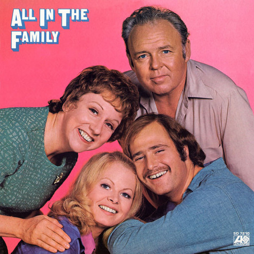 Cast* - All In The Family (LP, Album, PR )