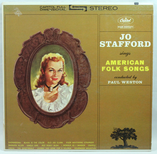 Jo Stafford - Jo Stafford Sings American Folk Songs (LP, Album)