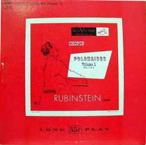 Chopin*, Artur Rubinstein* - Chopin Polonaises Nos. 1 To 6 (LP, Album, Mono)