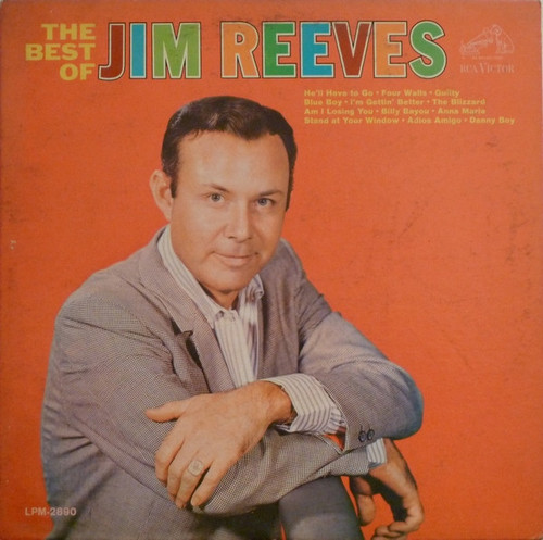 Jim Reeves - The Best Of Jim Reeves (LP, Comp, Mono, Roc)