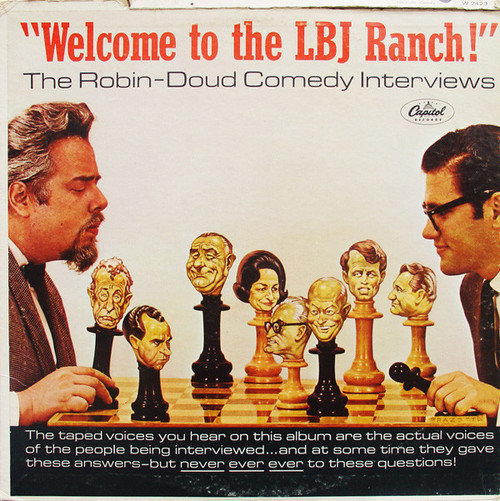 Earle Doud And Alen Robin - "Welcome To The LBJ Ranch!" - Capitol Records, Capitol Records - W 2423, W-2423 - LP, Album, Mono, RP, Jac 857141170
