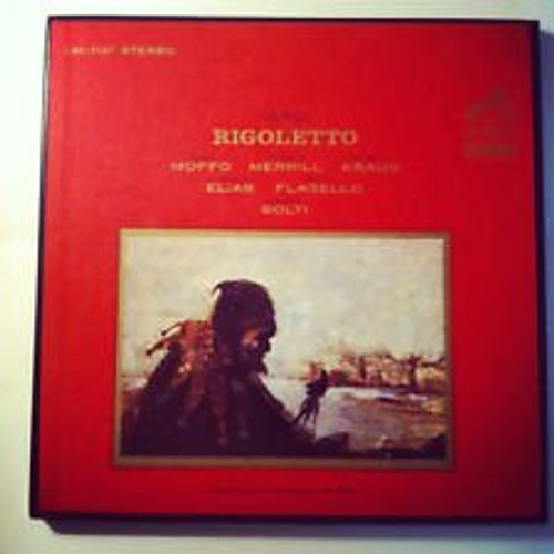 Verdi* - Anna Moffo, Robert Merrill, Alfredo Kraus, Rosalind Elias, Ezio Flagello, Georg Solti - Rigoletto (2xLP, Album + Box)