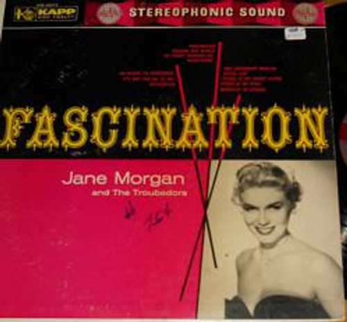 Jane Morgan With The Troubadors - Fascination (LP, Album)