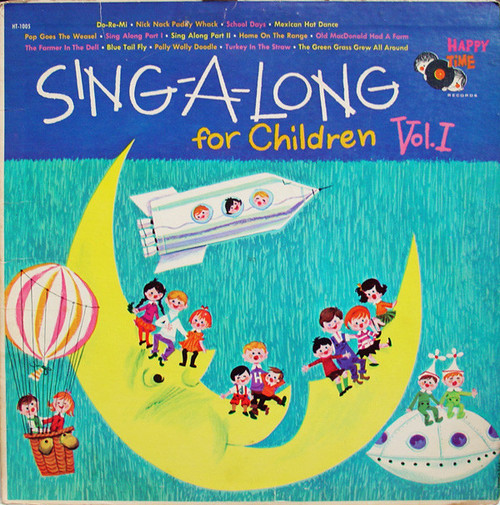 Happy Time Chorus - Sing-A-Long For Children Vol. I (LP, Album)