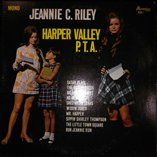 Jeannie C. Riley - Harper Valley P.T.A. (LP, Album, Mono)