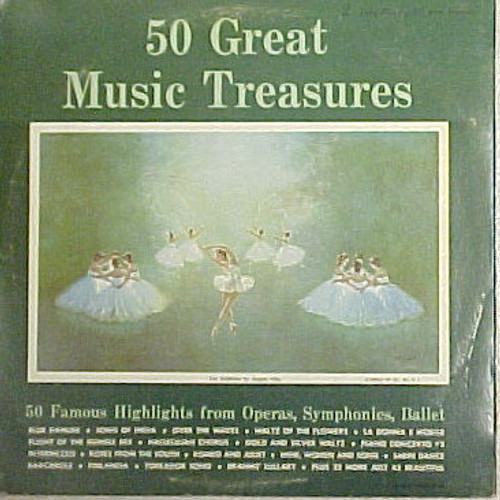 Unknown Artist - 50 Great Music Treasures - All Disc - ADS-2 - 2xLP, Comp 858302910