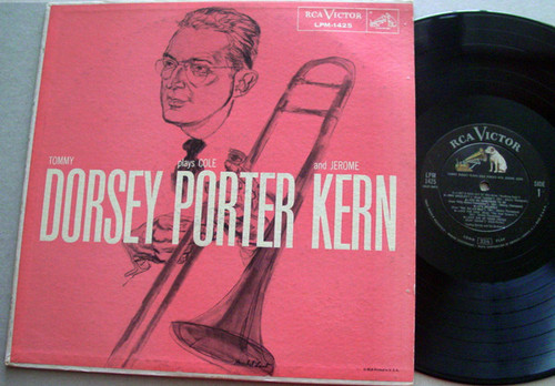 Tommy Dorsey And His Orchestra - Tommy Dorsey Plays Cole Porter And Jerome Kern (LP, Album, Mono)