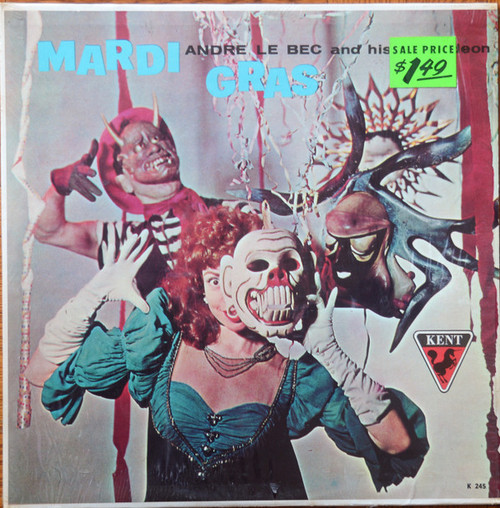 Andre Le Bec And His Accordion* - Mardi Gras (LP, Album)