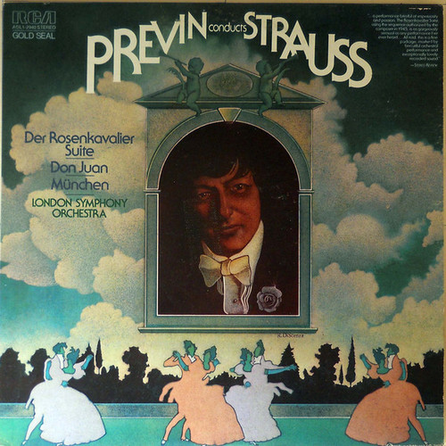 Previn*, London Symphony Orchestra*, Richard Strauss - Previn Conducts Strauss (LP, Album, RE)