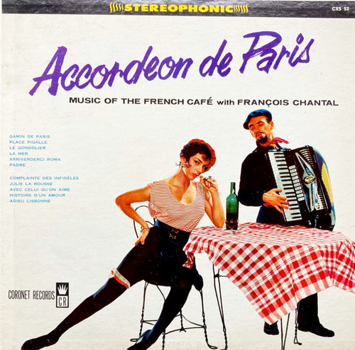 François Chantal - Accordeon De Paris (LP)