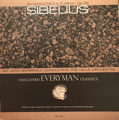 Sibelius* / Sir John Barbirolli Conducting The Hallé Orchestra - Symphony No. 1 In E Minor, Op. 39 (LP, Album, Mono)