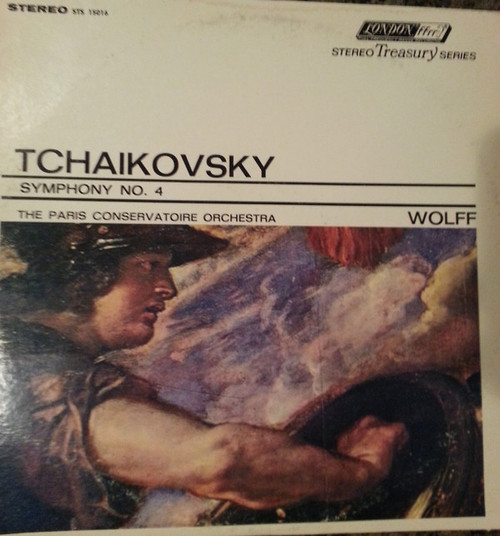 Tchaikovsky*, Wolff*, Paris Conservatoire Orchestra* - Symphony No. 4 (LP, Album, RE)