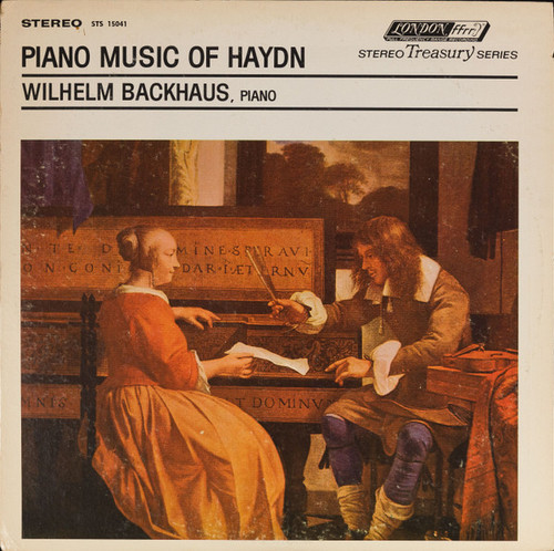 Wilhelm Backhaus, Joseph Haydn - Piano Music Of Haydn (LP, Album, RE, RP)