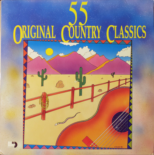 Various - 55 Original Country Classics (4xLP, Comp)