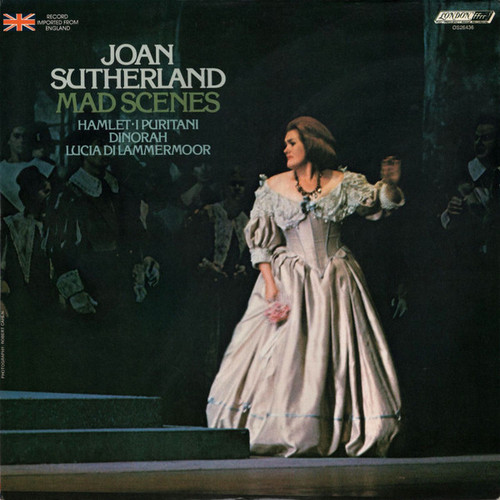 Joan Sutherland - Mad Scenes (LP, Album, Comp)