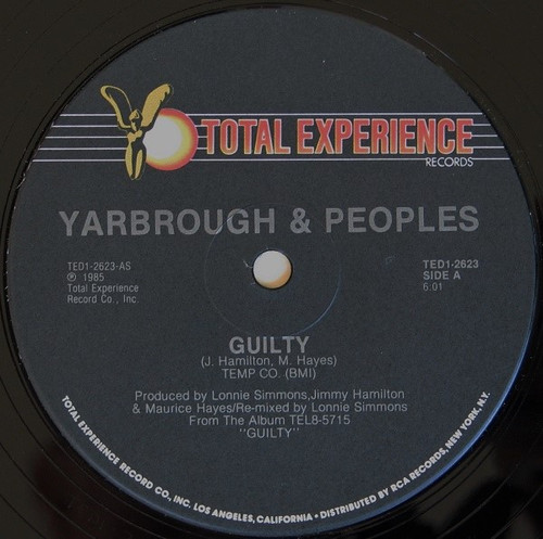 Yarbrough & Peoples - Guilty (12", Single)