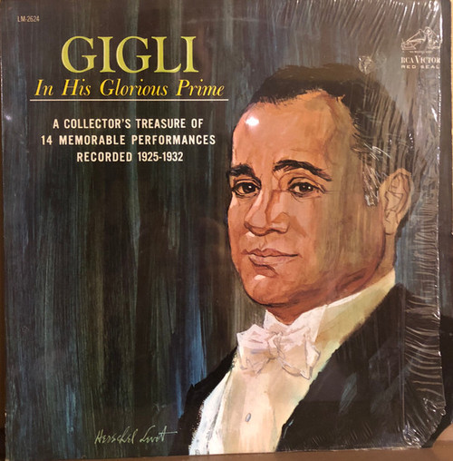 Beniamino Gigli - Gigli In His Glorious Prime (LP, Comp, Mono)