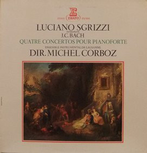 J.C. Bach* / Luciano Sgrizzi, Ensemble Instrumental De Lausanne - Michel Corboz - Quatre Concertos Pour Pianoforte (LP)