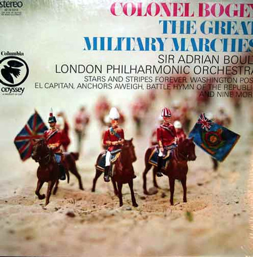 Sir Adrian Boult / The London Philharmonic Orchestra - Colonel Bogey / 14 Great Military Marches (LP, Album)