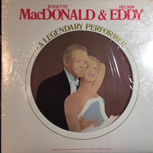 Jeanette MacDonald And Nelson Eddy - Legendary Performers (LP, Comp, RE)