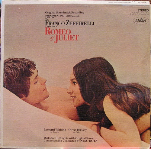 Nino Rota - Romeo & Juliet - Capitol Records - ST 2993 - LP, Album 865051225