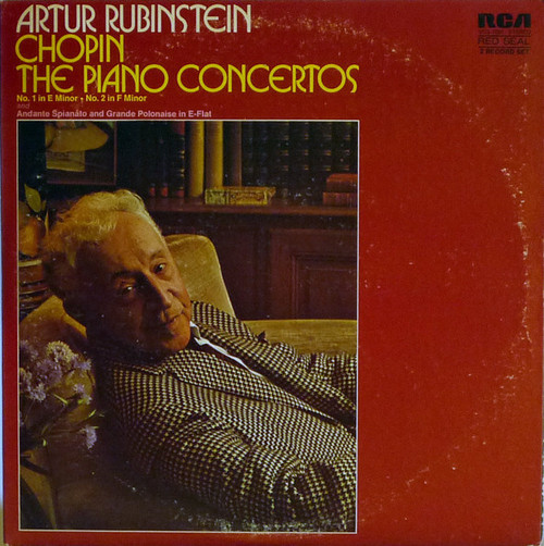 Frédéric Chopin, Artur Rubinstein* - Chopin The Piano Concertos (2xLP, Comp, Gat)