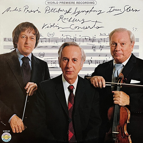 André Previn, Pittsburgh Symphony*, Isaac Stern / Rochberg* - Violin Concerto (LP)