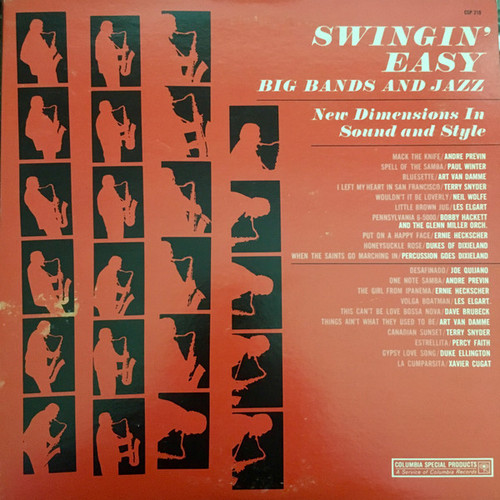 Various - Swingin' Easy Big Bands And Jazz (LP, Comp)