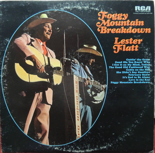 Lester Flatt - Foggy Mountain Breakdown (LP, Album, RE)