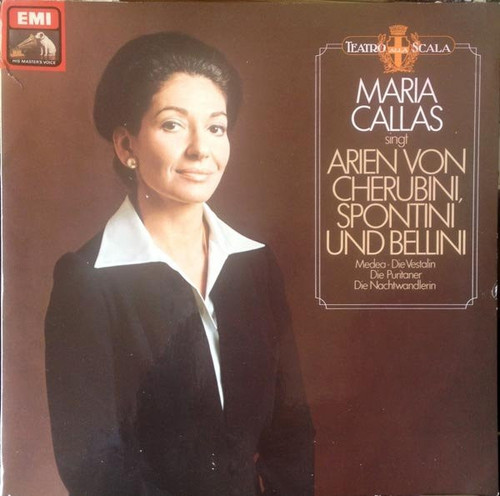 Maria Callas - Singt Arien Von Cherubini, Spontini Und Bellini (LP, Comp)