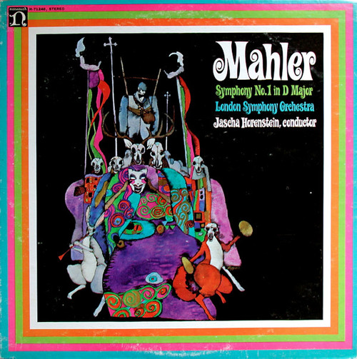 Gustav Mahler, The London Symphony Orchestra, Jascha Horenstein - Symphony No. 1 In D Major (LP, Album, RE)