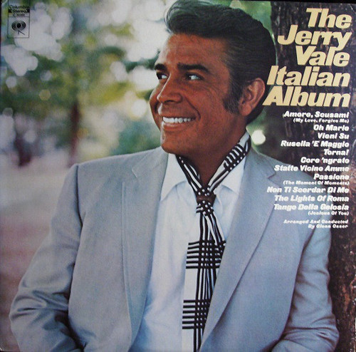Jerry Vale - The Jerry Vale Italian Album (LP, Album)