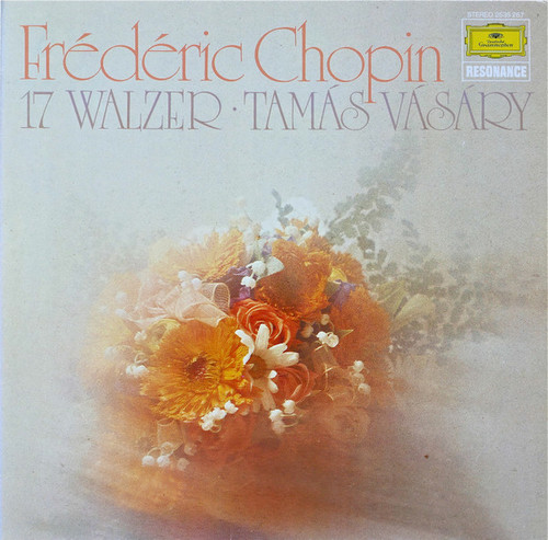 Frédéric Chopin, Tamás Vásáry - 17 Walzer (LP, Album, RE)